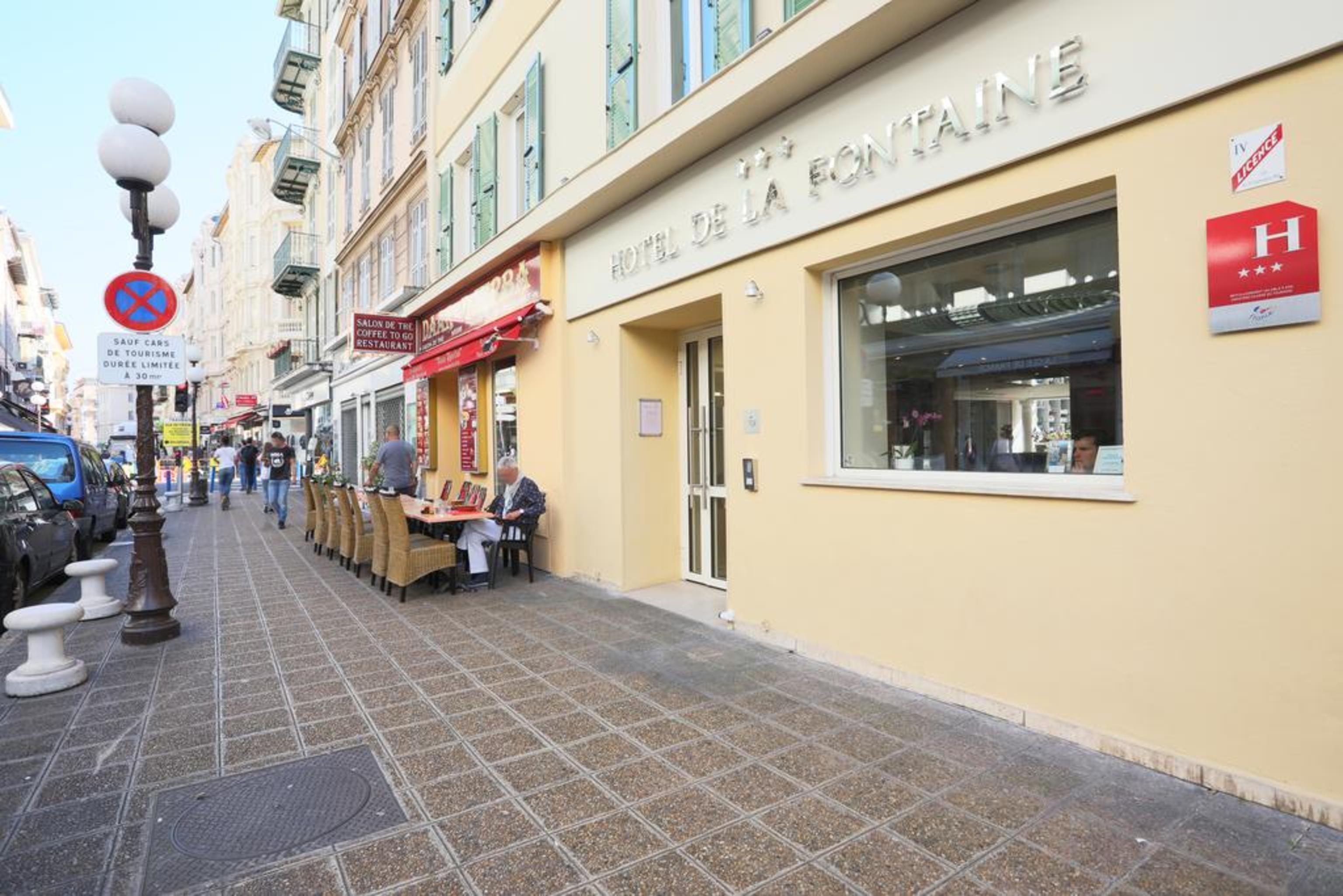 Hotel De La Fontaine Nizza Kültér fotó