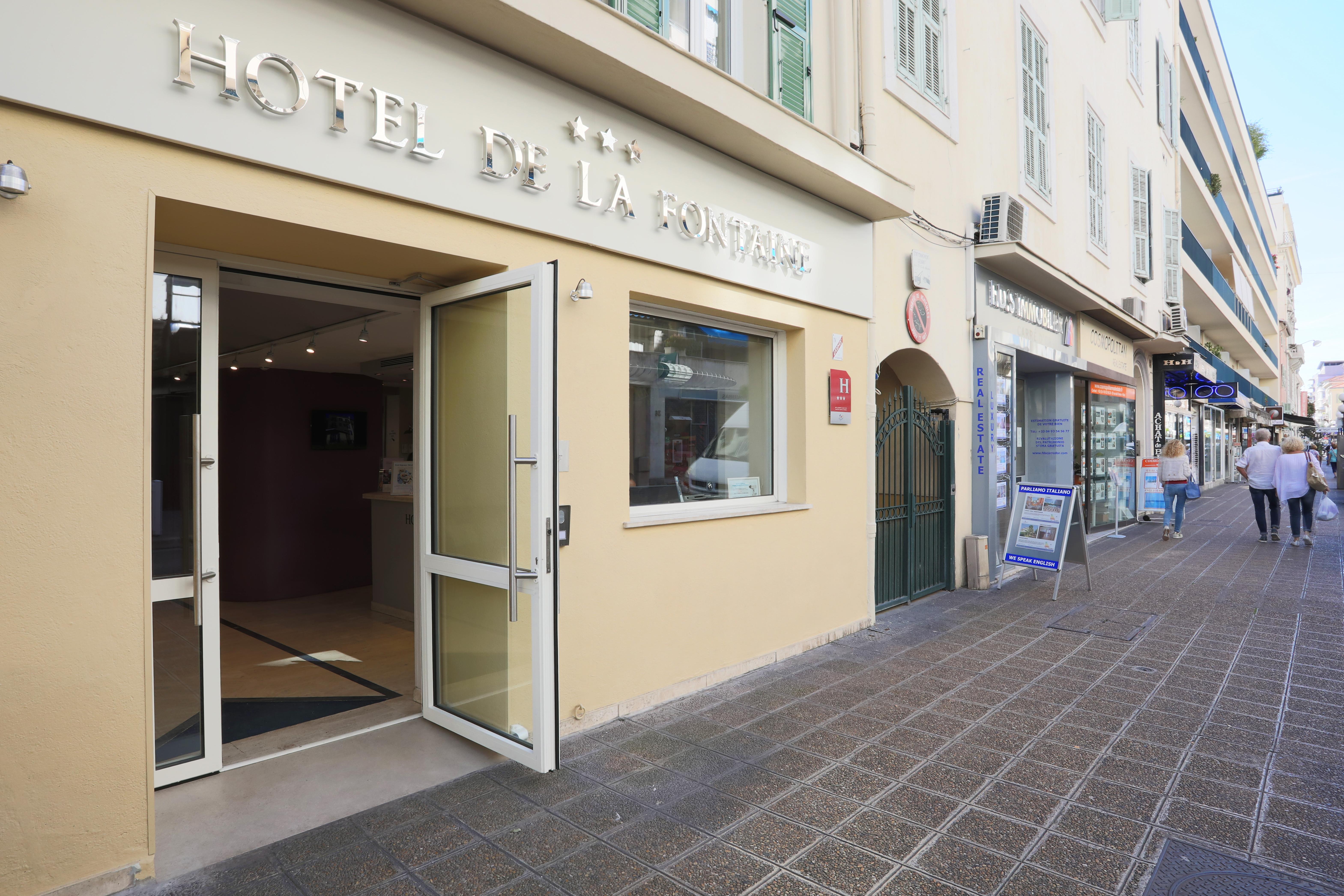 Hotel De La Fontaine Nizza Kültér fotó