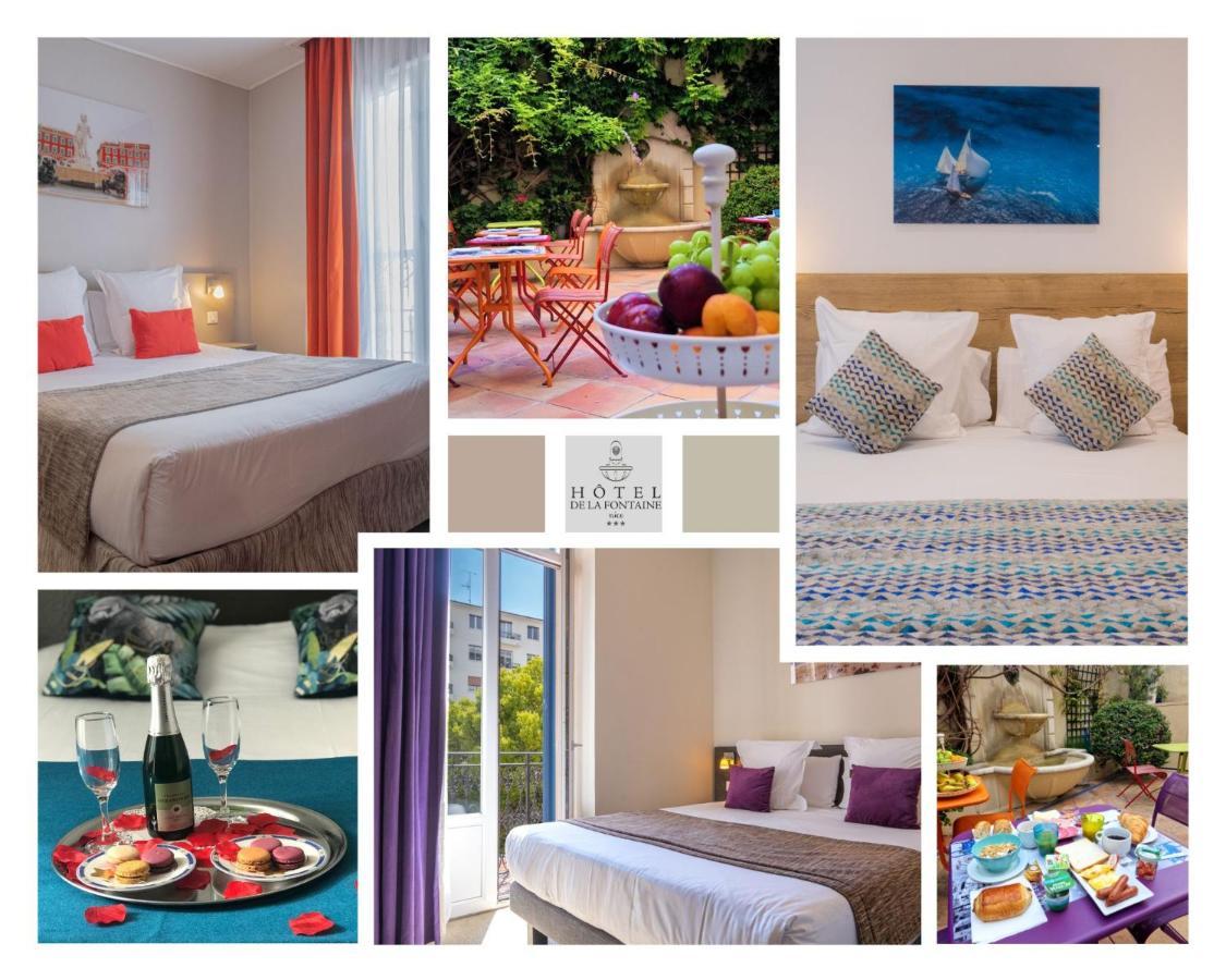 Hotel De La Fontaine Nizza Kültér fotó